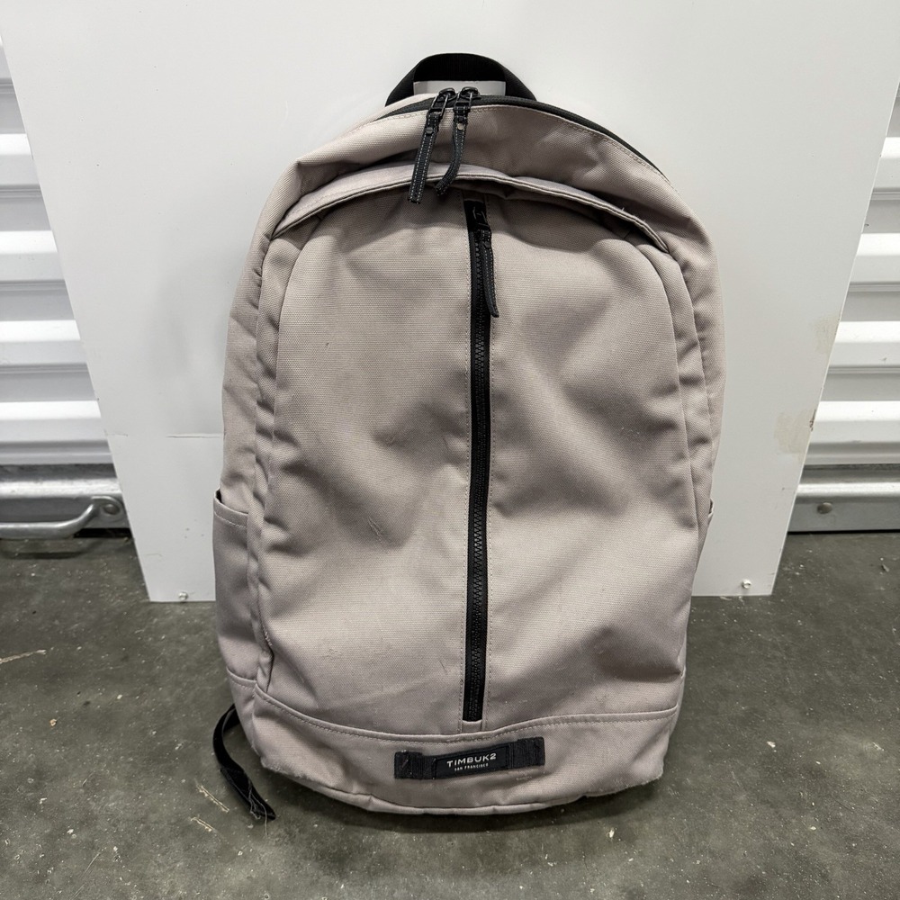 Timbuk2 Parkside Eco Backpack Gray 15 Inch Laptop Travel Bag